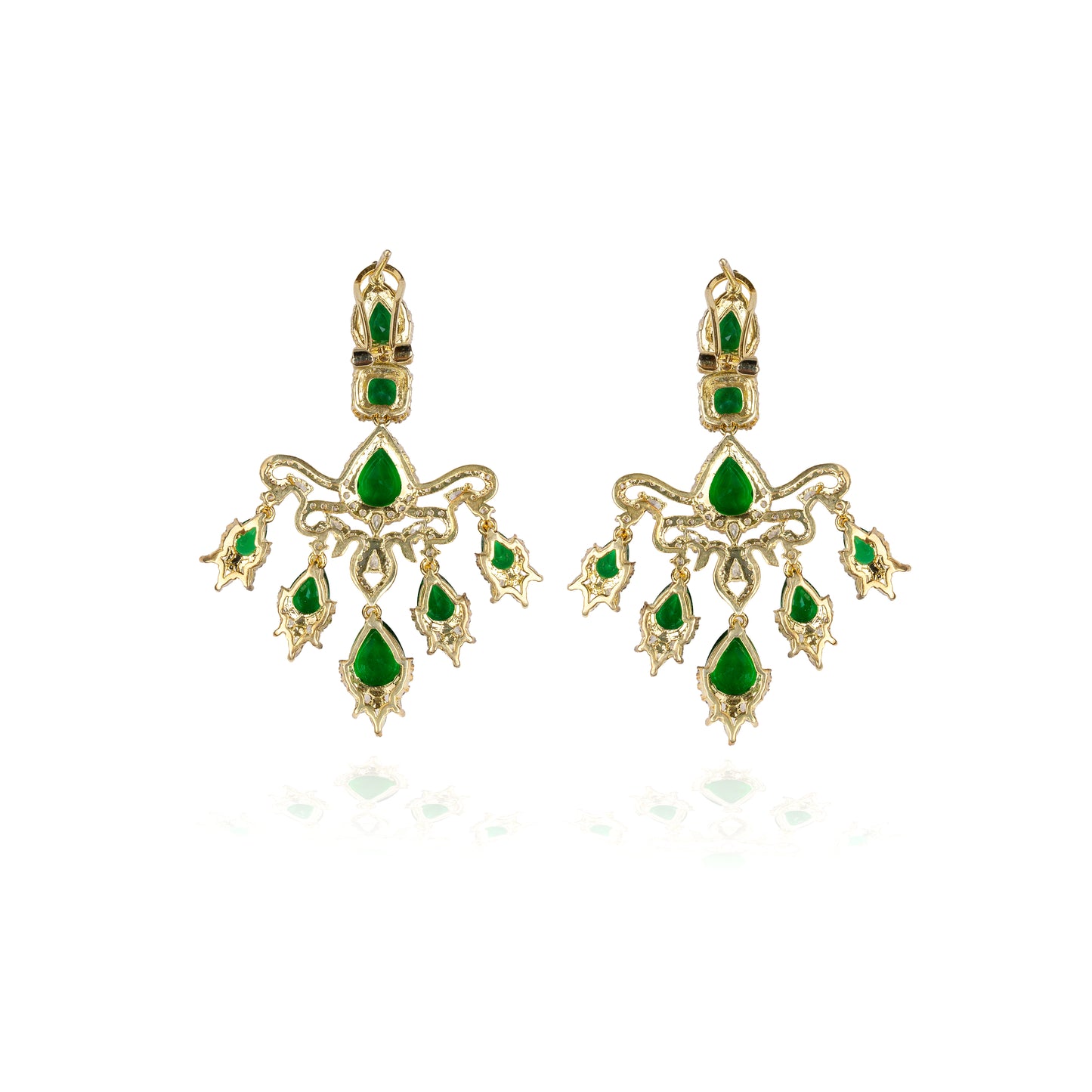 Emeralda Zirconia Radiance Earrings