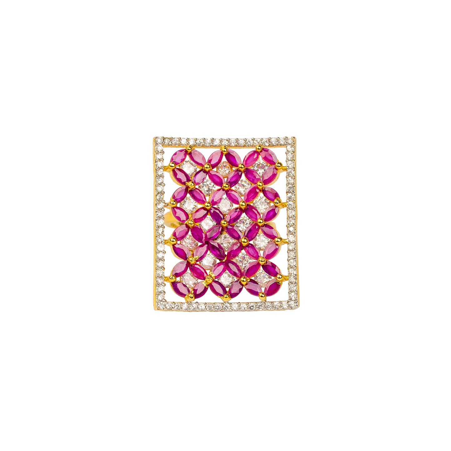 Zarrah Crimson Elegance Ring