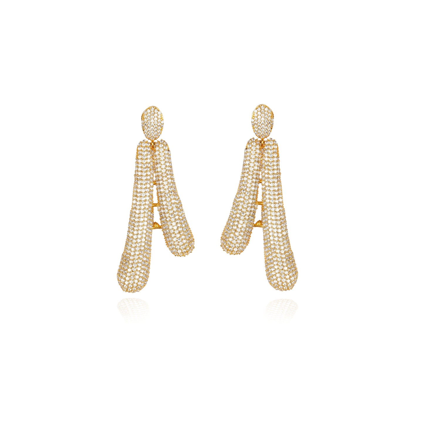 Golden Embrace Zirconia Set